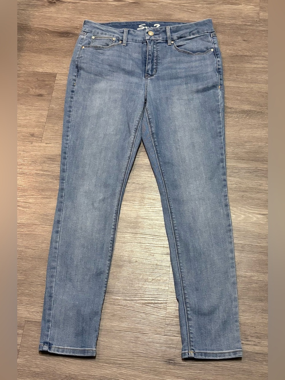 Seven7 Comfort Stretch Slim Leg Denim Jeans Women's Size 12